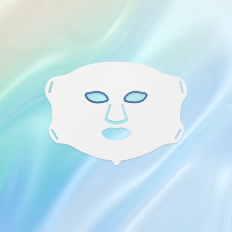 Flexible anti-aging silicon photon therapy led therapy mask